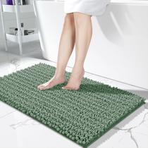 Tapetes de banheiro Yimobra Long Antiderrapantes Laváveis 112x61cm Verdes Tapetes de banheiro Yimobra Long Antiderrapantes Laváveis 112x61cm Verdes