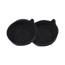 Tapetes De Borracha Antiderrapantes Espessos Para Porta-Copos De Carro 2 Peças - Tapete