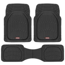 Tapetes de borracha BDK FlexTough Contour Liners para carros e SUV
