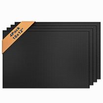 Tapetes de Borracha para Bar Botyboty 4 Unidades 46 x 31 cm Antiderrapantes