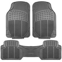 Tapetes de Borracha para Carro FH Group - Conjunto Completo e Resistente - Cinza Tapetes de Borracha para Carro FH Group - Conjunto Completo e Resistente - Cinza