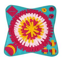 Tapetes de caixa de areia para gatos alívio do estresse alimentação lenta brinquedos para cães almofada de treinamento de gato durável forrageamento alimentação de animais de estimação