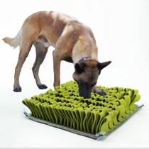 Tapetes de caixa de areia para gatos cães tapete de snuffle filhote de cachorro gato pet sniffing treinamento macio almofada de nariz de animal de estimação brinquedo quebra-cabeça para animais de estimação