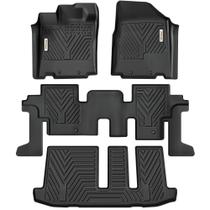 Tapetes de Carpete YITAMOTOR para Nissan Pathfinder - 3 Fileiras - Para Todas as Estações Tapetes de Carpete YITAMOTOR para Nissan Pathfinder - 3 Fileiras - Para Todas as Estações