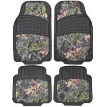 Tapetes de carro BDK Camouflage Waterproof Rubber 4 peças