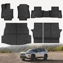 Tapetes de Carro KARPAL para Toyota RAV4 (2019-2025) - TPE - Impermeáveis