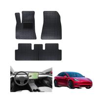 Tapetes De Carro Personalizados À Prova d'Água, Resistentes Ao Desgaste E Antiderrapantes Para Tesla