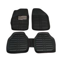 Tapetes De Carro Premium Em Couro PU Impermeável 5 Peças Universais Fáceis De Limpar Duráveis