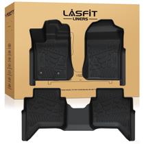 Tapetes de chão LASFIT para cabine Ford Ranger 2024-2025 SuperCrew Tapetes de chão LASFIT para cabine Ford Ranger 2024-2025 SuperCrew