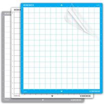 Tapetes de corte Hohohen 35 x 38 cm, kit com 3 unidades para Silhouette Tapetes de corte Hohohen 35 x 38 cm, kit com 3 unidades para Silhouette
