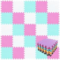 Tapetes de espuma qqpp EVA Rubber 18 Tiles para Baby Play Mat
