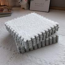 Tapetes de espuma Smabee Interlocking Carpet Shaggy Soft EVA (12 unidades)