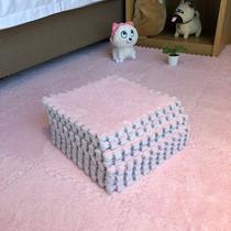 Tapetes de espuma Smabee Interlocking Carpet Shaggy Soft EVA (12 unidades)