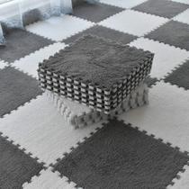 Tapetes de espuma Smabee Interlocking Carpet Shaggy Soft EVA (6 unidades)