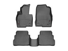 Tapetes de piso WeatherTech para Mazda CX-5, 1ª e 2ª fileira, preto