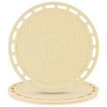 Tapetes de silicone Smithcraft Big Round Pot Holder, conjunto de 3