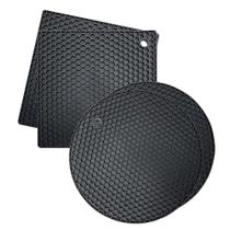 Tapetes de suporte de pote de silicone - Almofadas de colher quente, Multi-Purpose Tri - generic