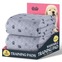 Tapetes de Treinamento para Cães Pitpet 2 Unidades Laváveis Antiderrapantes