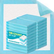 Tapetes Descartáveis para Filhotes CLEAN SPACES 56x56 cm Pacote com 100 Unidades Tapetes Descartáveis para Filhotes CLEAN SPACES 56x56 cm Pacote com 100 Unidades