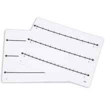 Tapetes Didax para Linha Numérica de Frações 23x30 cm Conjunto com 10