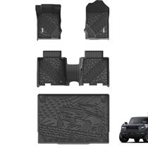 Tapetes e forro de carga 3W para Ford Bronco 4 portas 2021-2024