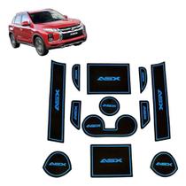 Tapetes Em Silicone para Porta Objetos Copos Console Central Portas Asx 2wd 2012 À 2020