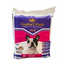 Tapetes Higiênicos Confort Pads 80x60cm 07 Unidades P/ Pets