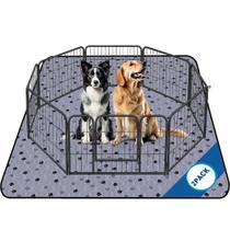 Tapetes Higiênicos para Cães Fostanfly 2 Unidades Grande 160x160 cm Laváveis Tapetes Higiênicos para Cães Fostanfly 2 Unidades Grande 160x160 cm Laváveis