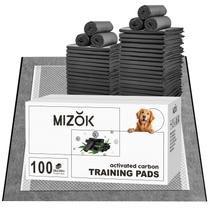 Tapetes higiênicos para cães MIZOK 92 x 92 cm com carvão ativado, 11 copos