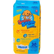 Tapetes Higiênicos Petix Super Secão Baby - Pacote com 30 Unidades