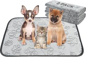 Tapetes Higiênicos Reutilizáveis para Cães Qeils - Pacote com 2 (18x24 polegadas)