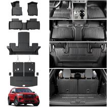 Tapetes HOUCLEMIC para Ford Explorer 2020-2025 6 passageiros Tapetes HOUCLEMIC para Ford Explorer 2020-2025 6 passageiros