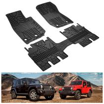 Tapetes Kiwi Master 2014-2018 Jeep Wrangler JK 4 portas Tapetes Kiwi Master 2014-2018 Jeep Wrangler JK 4 portas