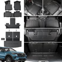 Tapetes para assoalho JOULARISE para Ford Explorer 2020-2026, 6 lugares