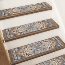 Tapetes para Escada BEQHAUSE 20 x 76 cm Antiderrapantes em Carpete 4 Peças Tapetes para Escada BEQHAUSE 20 x 76 cm Antiderrapantes em Carpete 4 Peças