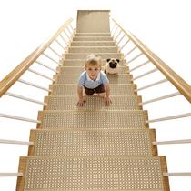 Tapetes para Escadas WELINHOME em Chenille 20x76 cm Pacote com 15 Unidades