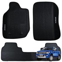 Tapetes Para Ford Ranger Cabine Dupla + Túnel Cortesia Tapetes Para Ford Ranger Cabine Dupla + Túnel Cortesia