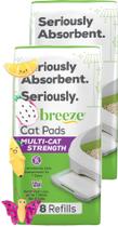 Tapetes para Gatos Aurora Pet Breeze Multi-Gatos Resistentes Pacote com 16 Unidades Tapetes para Gatos Aurora Pet Breeze Multi-Gatos Resistentes Pacote com 16 Unidades