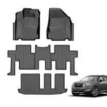 Tapetes para Piso AOMSAZTO TPE Resistente para Nissan Pathfinder 2013-20 Tapetes para Piso AOMSAZTO TPE Resistente para Nissan Pathfinder 2013-20