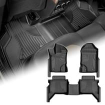 Tapetes para Piso de Carro AOMSAZTO para Ford Ranger SuperCrew 2019-23 Tapetes para Piso de Carro AOMSAZTO para Ford Ranger SuperCrew 2019-23