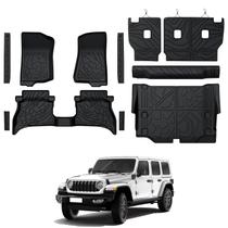 Tapetes para Piso GALVAGNITE Jeep Wrangler JL 4XE 2021-2026 Conjunto Tapetes para Piso GALVAGNITE Jeep Wrangler JL 4XE 2021-2026 Conjunto