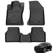 Tapetes para Piso KARPAL Jeep Compass 2017-2026 Conjunto em TPE