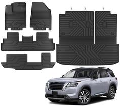 Tapetes para Piso KARPAL Nissan Pathfinder 2022-2026 Conjunto TPE