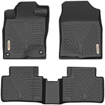 Tapetes para Piso YITAMOTOR Honda Civic 2016-2021 TPE Preto Tapetes para Piso YITAMOTOR Honda Civic 2016-2021 TPE Preto