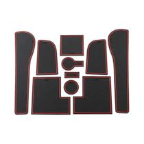 Tapetes Para Porta Do Carro VW Golf 7 7.5 MK7 MK7.5 2013-2020, Protetores De Slot Da Porta,