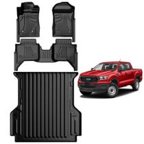 Tapetes para Veículo AOMSAZTO Ford Ranger 2024-2026 Conjunto em TPE Tapetes para Veículo AOMSAZTO Ford Ranger 2024-2026 Conjunto em TPE