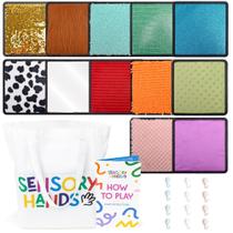 Tapetes Sensoriais SENSORY HANDS Kit com 16 Peças de Brinquedos Texturizados 20 cm Tapetes Sensoriais SENSORY HANDS Kit com 16 Peças de Brinquedos Texturizados 20 cm