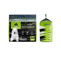 Tapetinho Cachorro Filhotes 60X60 Carvão Bambu Prime Pet 30U