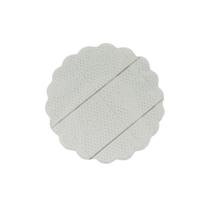 Tapetinhos branco fundo rendado para doces 9 cm. c/ 1000 un.