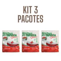 Tapioca Massa Pronta Pantanal 1 kg - kit 3un Tapioca Massa Pronta Pantanal 1 kg - kit 3un